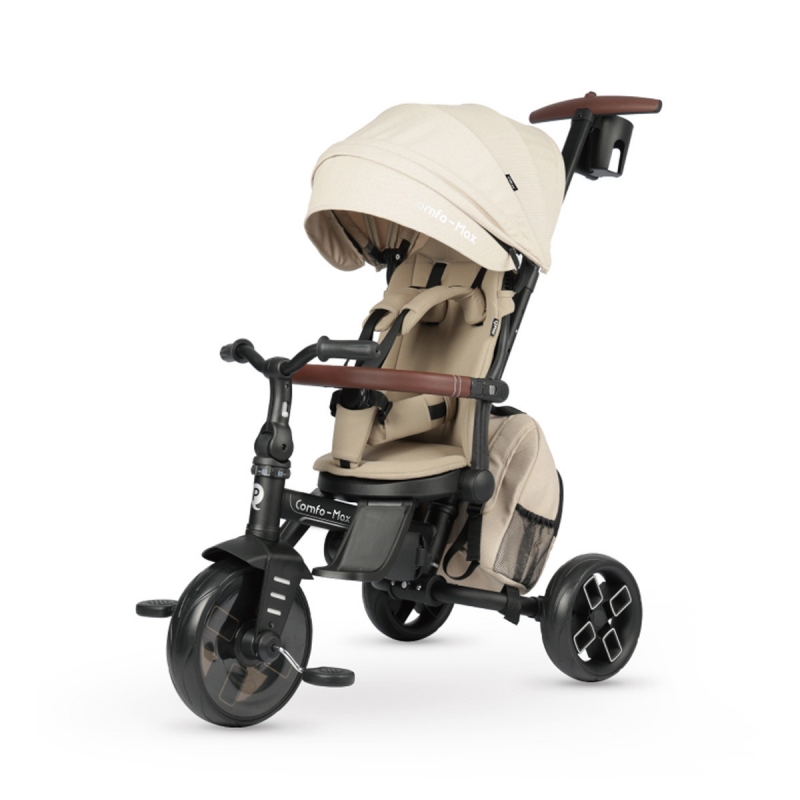 QPlay Comfo Max tricikl Beige - Meda Shop
