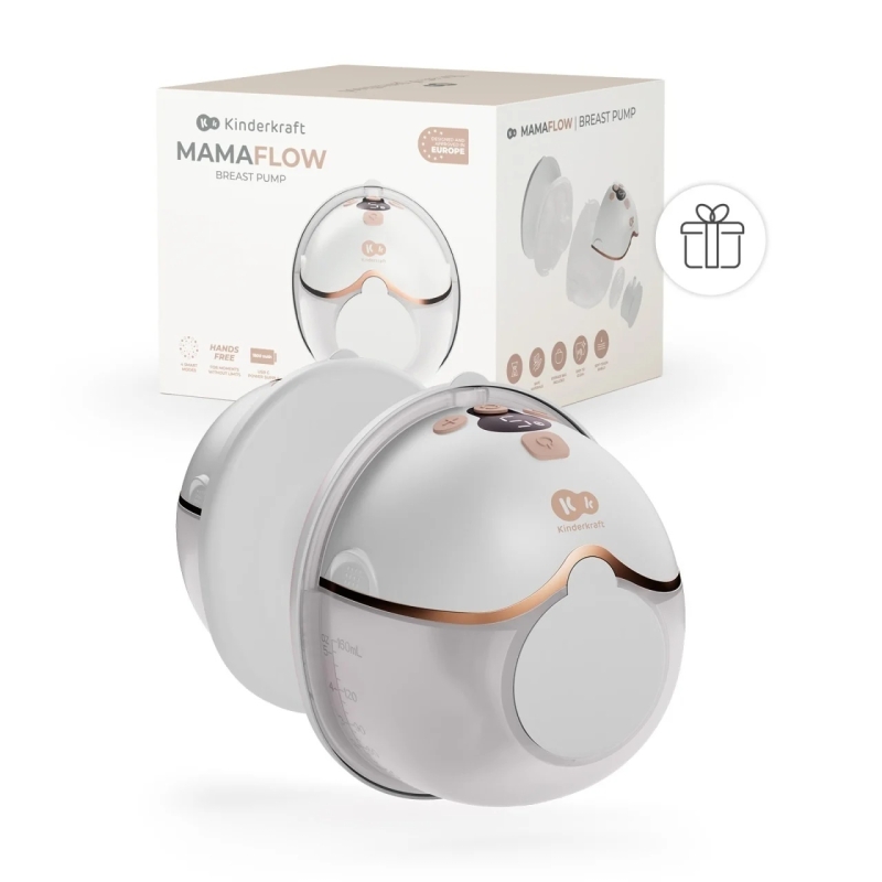 Kinderkraft Mamaflow električna pumpica za grudi Golden - Meda Shop