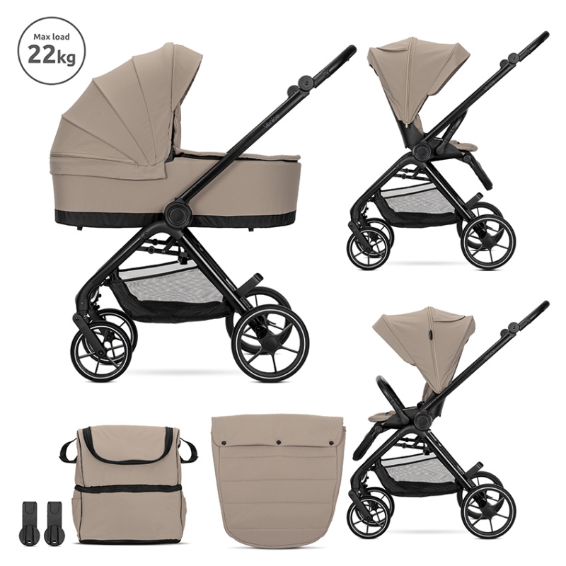 Lorelli Venice kolica 3u1 Beige - Meda Shop