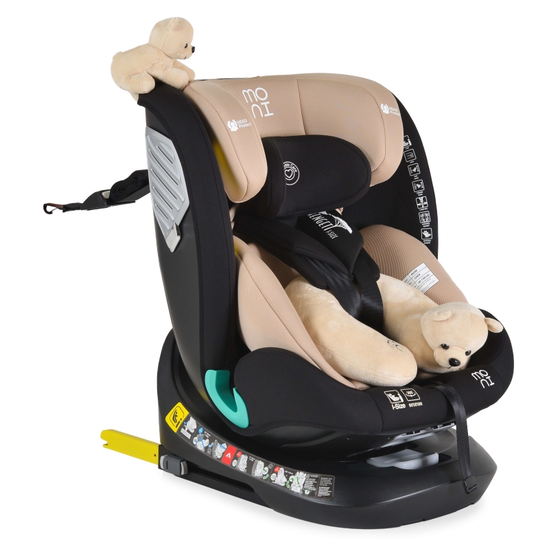 Moni Serengeti Isofix i-Size auto sedište 40-150cm Beige - Meda Shop