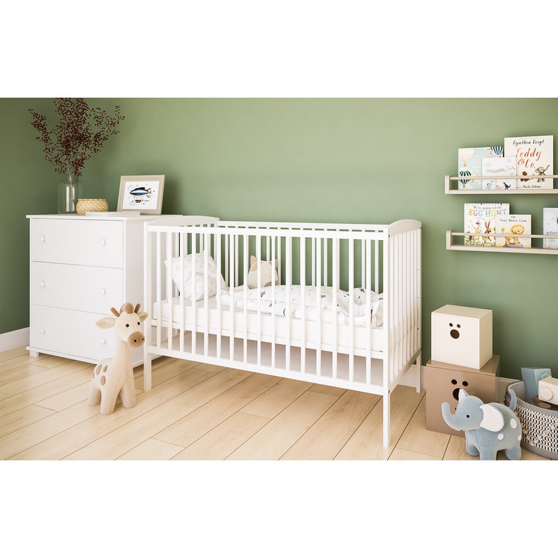 Pinewood Classic krevetac za bebe White - Meda Shop